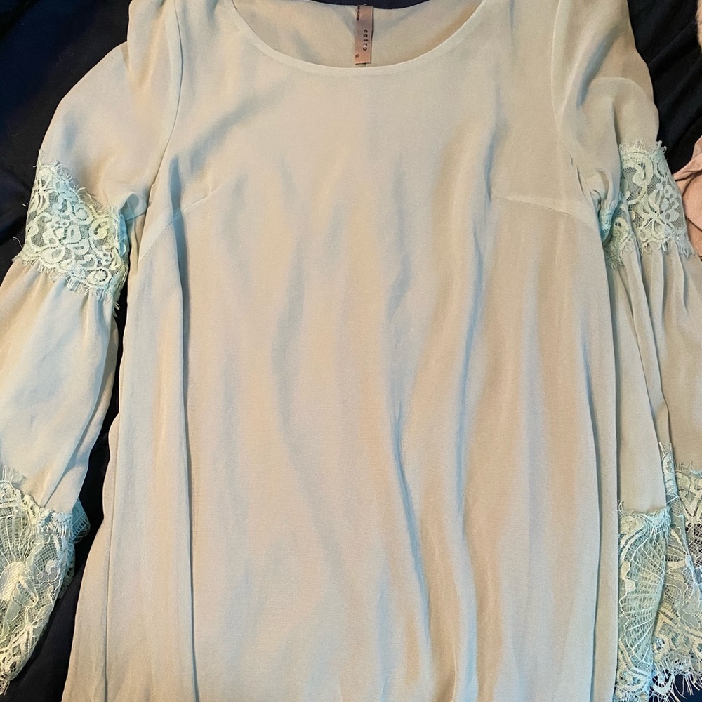 Light blue dress